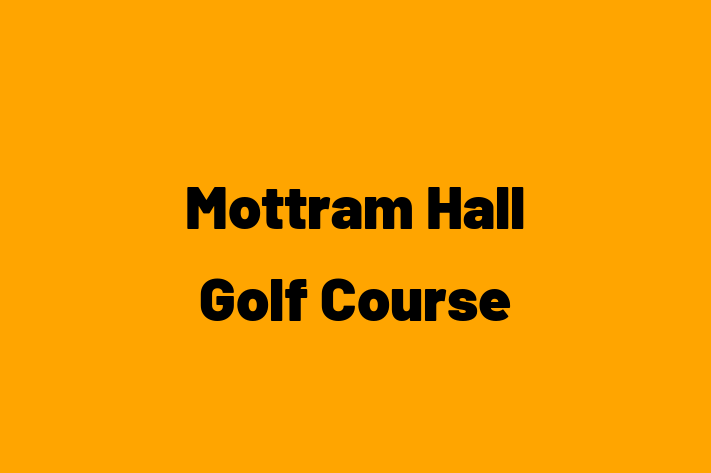 Mottram Hall Golf Course