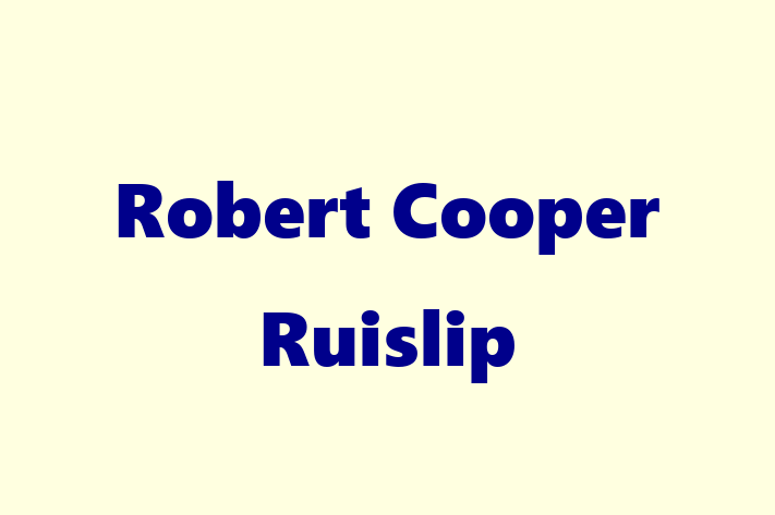 Robert Cooper Ruislip