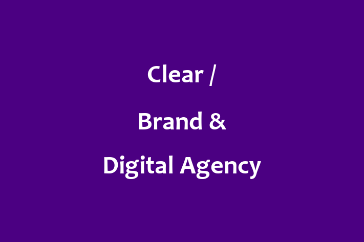 Clear / Brand & Digital Agency