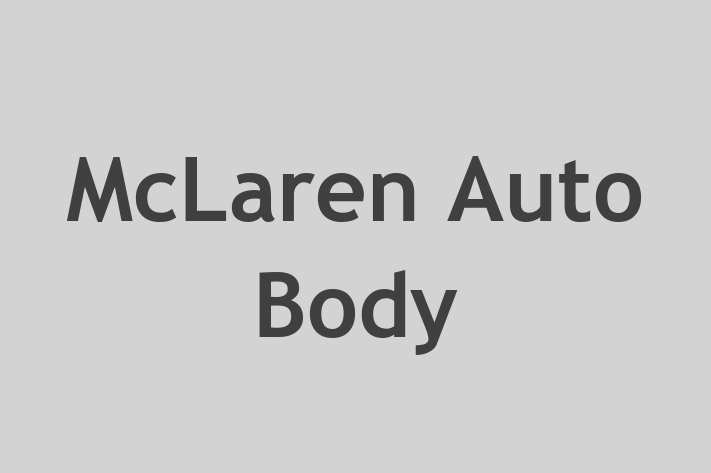 McLaren Auto Body