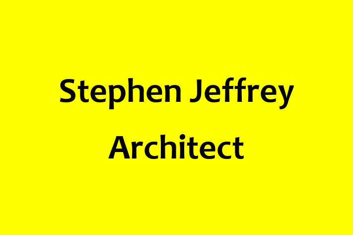 Stephen Jeffrey Architect