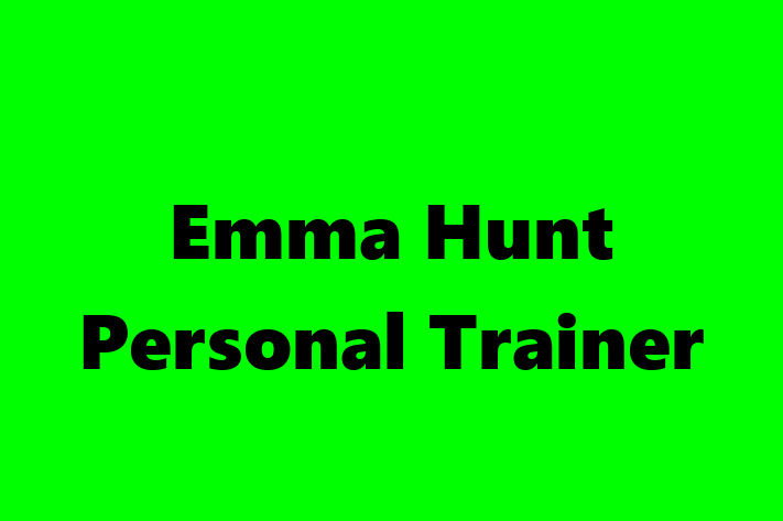 Emma Hunt   Personal Trainer