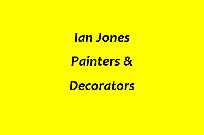 Ian Jones Painters & Decorators