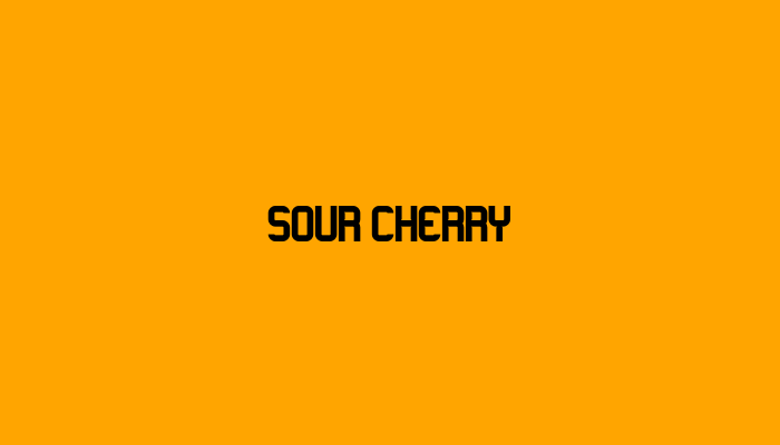 Sour Cherry