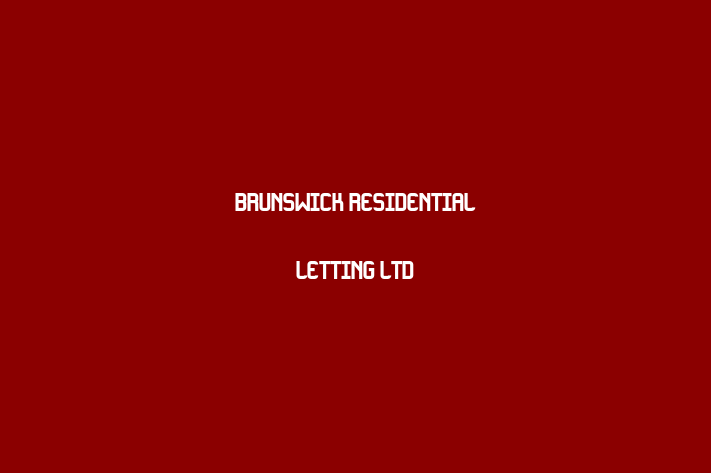 Brunswick Residential Letting Ltd