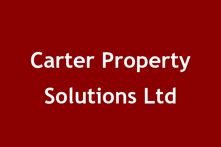 Carter Property Solutions Ltd