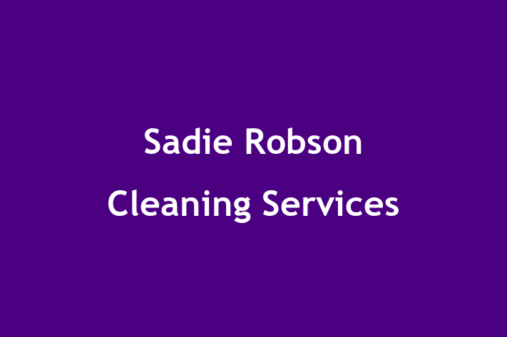 Sadie Robson Cleaning Services