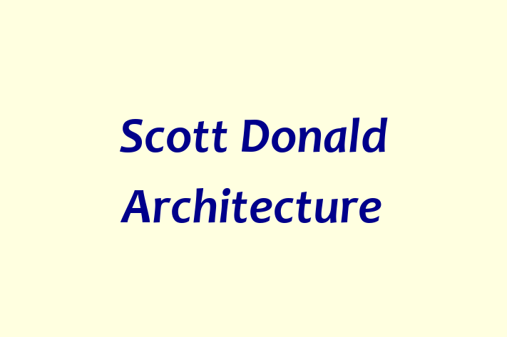 Scott Donald Architecture