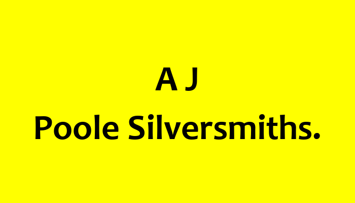 A J Poole Silversmiths 