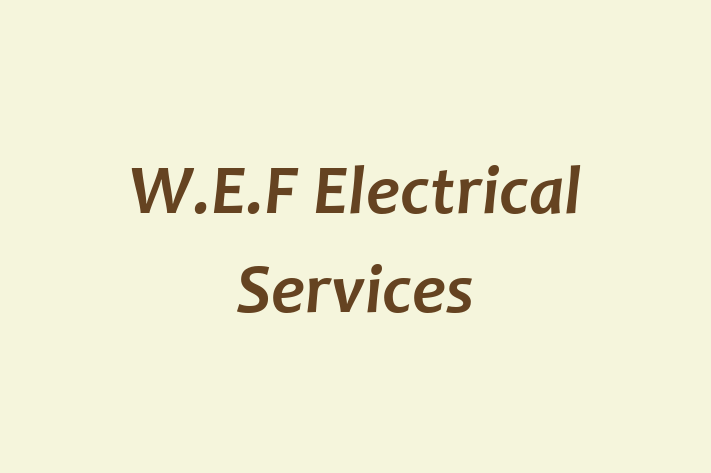 W E F Electrical Services