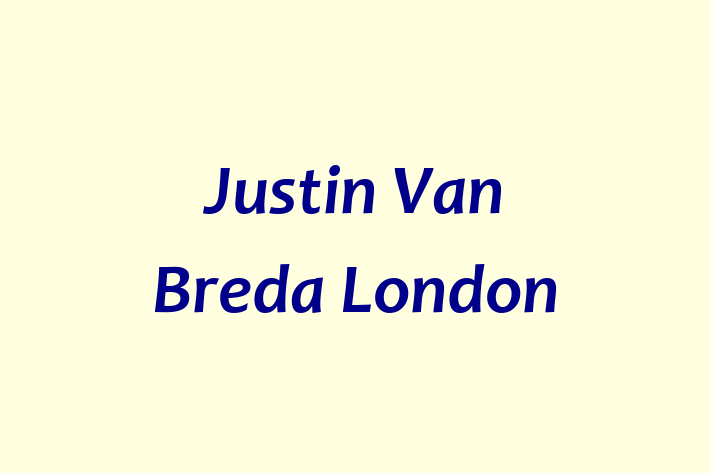 Justin Van Breda London