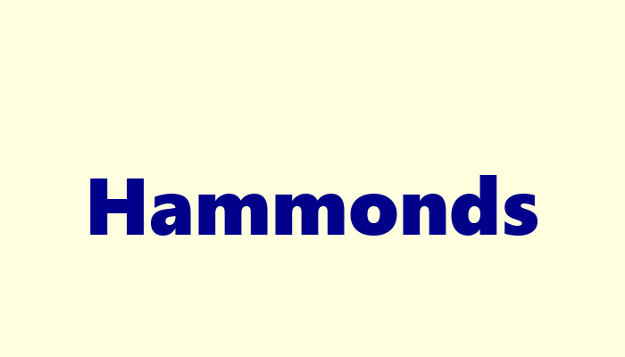 Hammonds