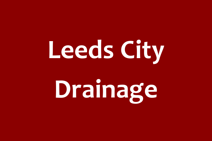 Leeds City Drainage