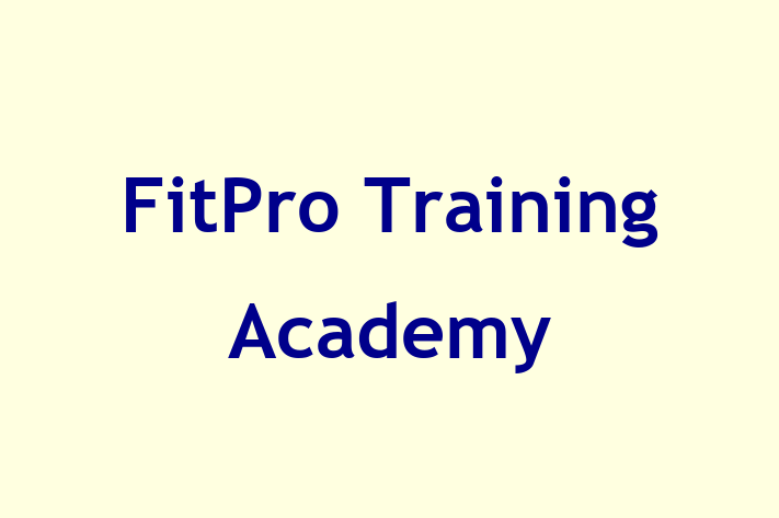 FitPro Training Academy