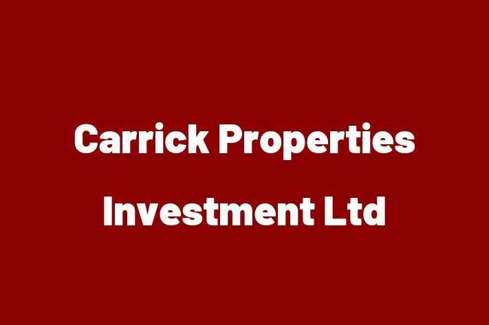 Carrick Properties Investment Ltd