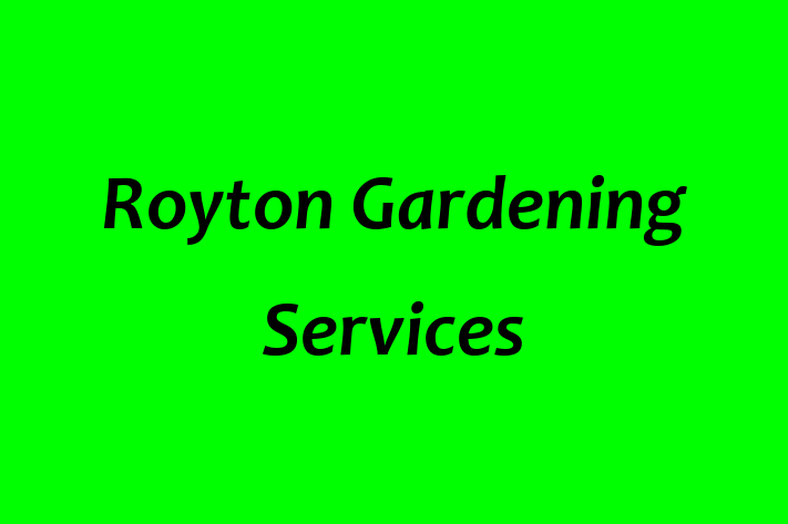 Royton Gardening Services