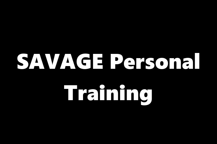 SAVAGE Personal Training