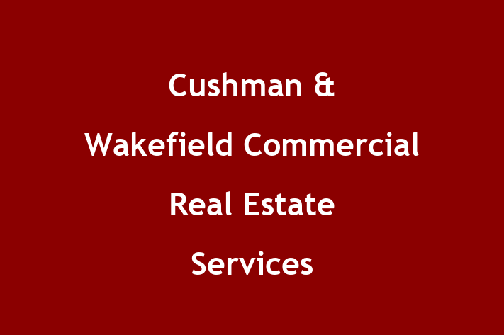 Cushman & Wakefield   Commercial Real Estate Services