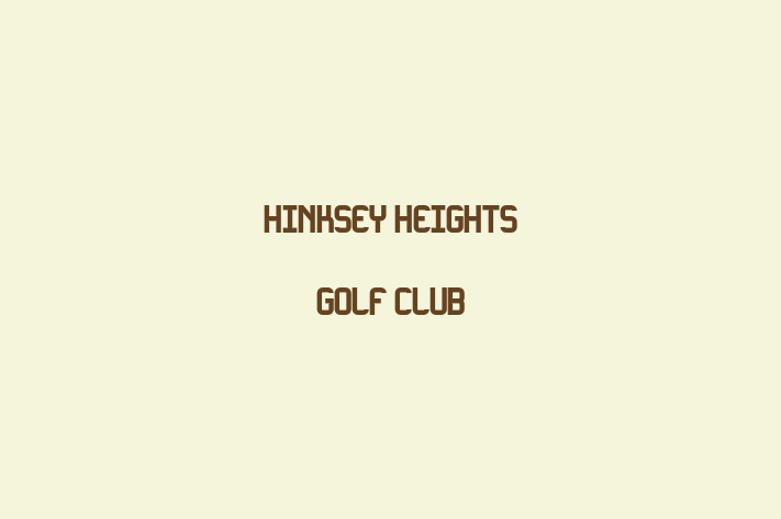 Hinksey Heights Golf Club