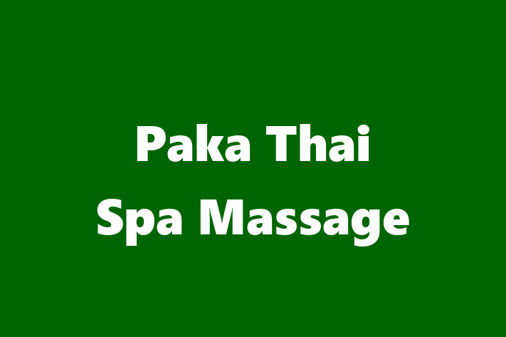 Paka Thai Spa Massage