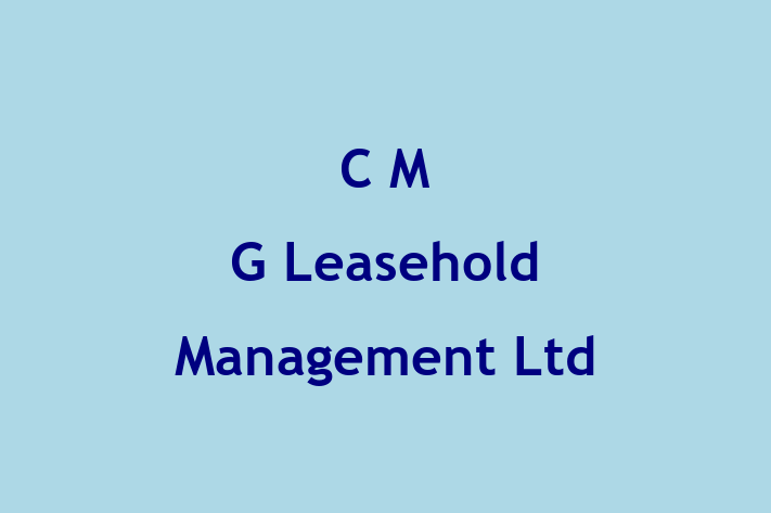 C M G Leasehold Management Ltd