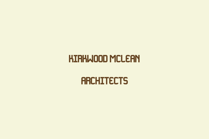 Kirkwood McLean Architects