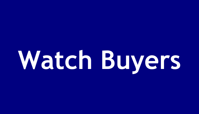 Watch Buyers