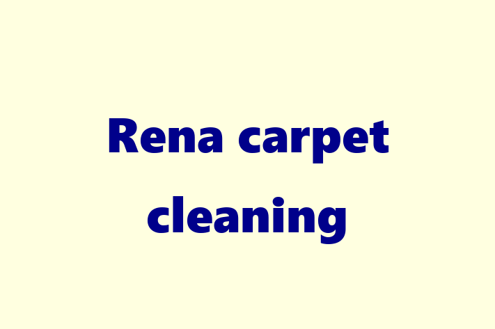 Rena carpet cleaning