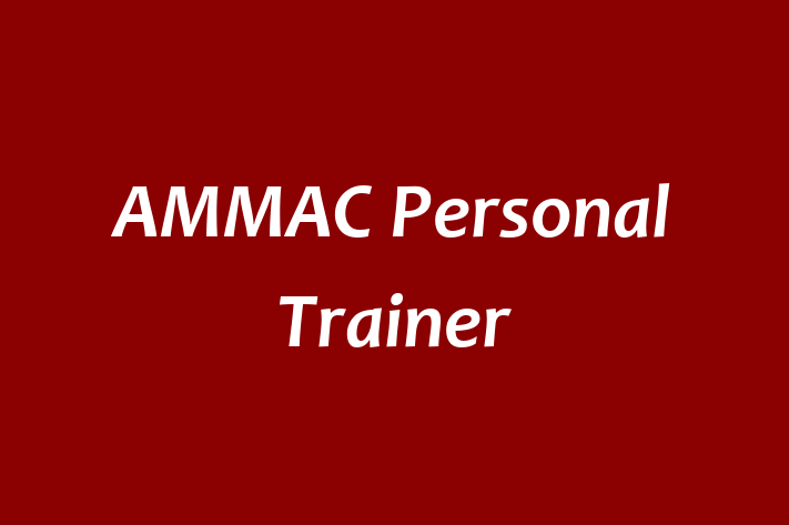 AMMAC Personal Trainer