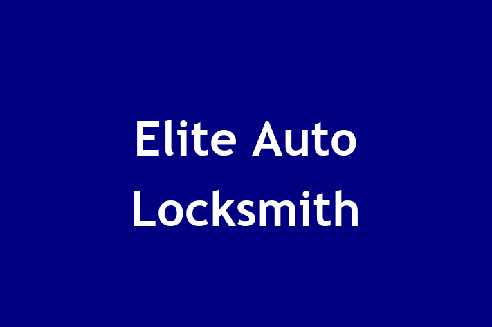 Elite Auto Locksmith