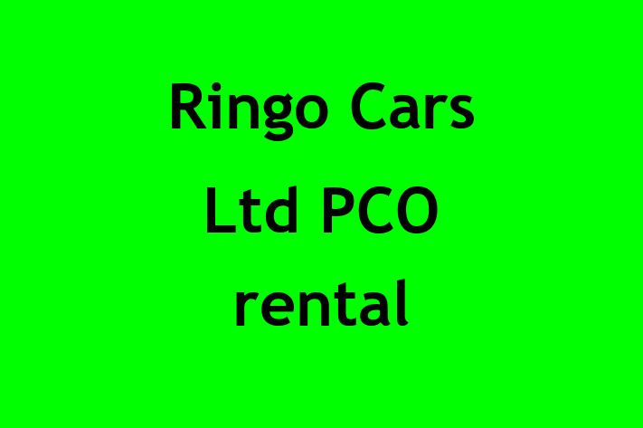 Ringo Cars Ltd   PCO rental