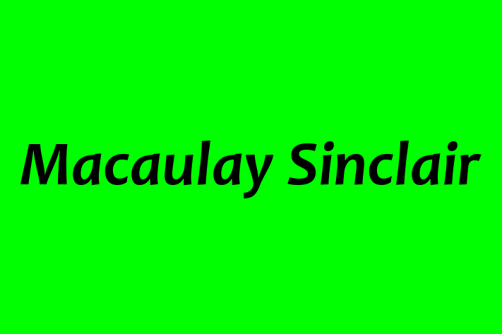 Macaulay Sinclair