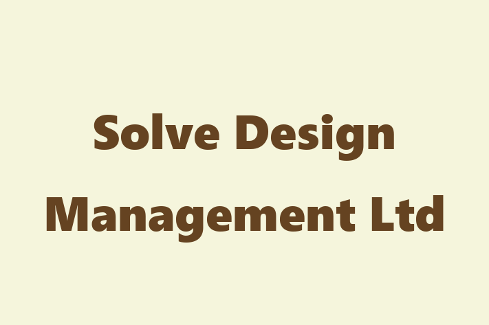 Solve Design Management Ltd