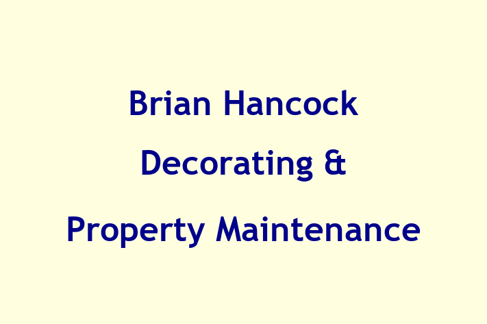 Brian Hancock Decorating & Property Maintenance