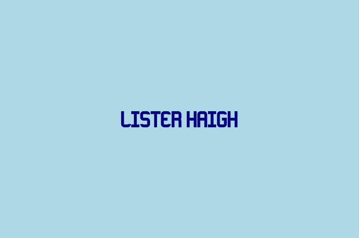 Lister Haigh