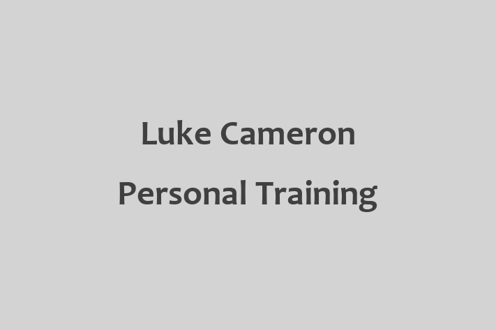 Luke Cameron Personal Training