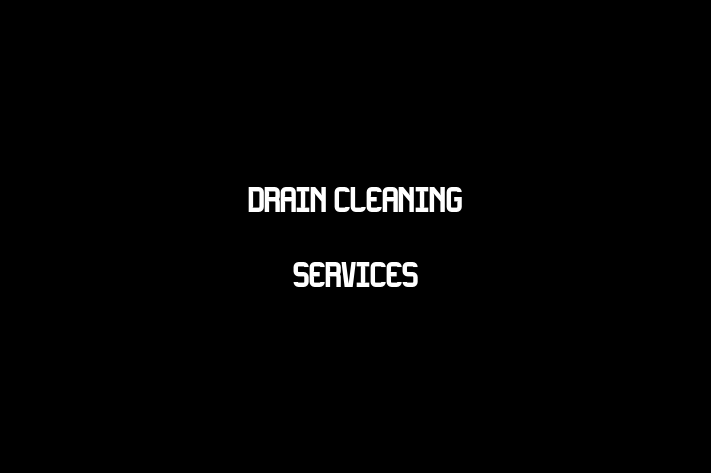 Drain Cleaning Services