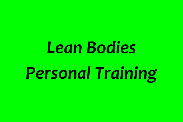 Lean Bodies Personal Training