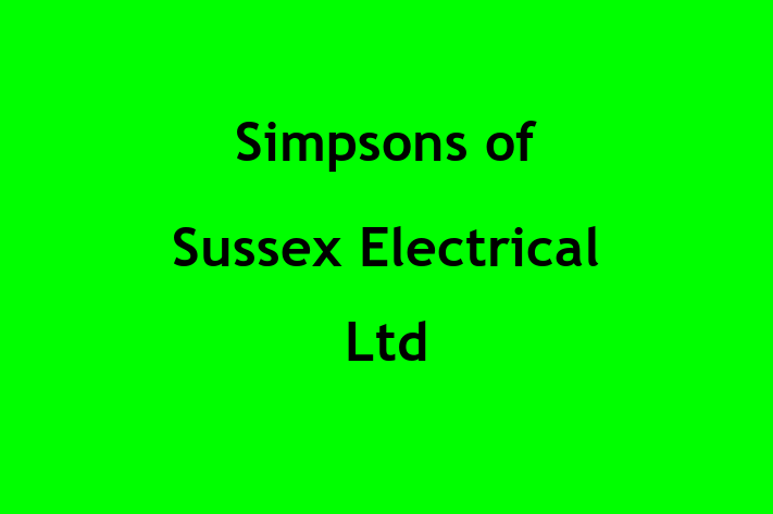 Simpsons of Sussex Electrical Ltd