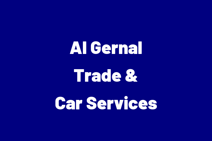 Al Gernal Trade & Car Services