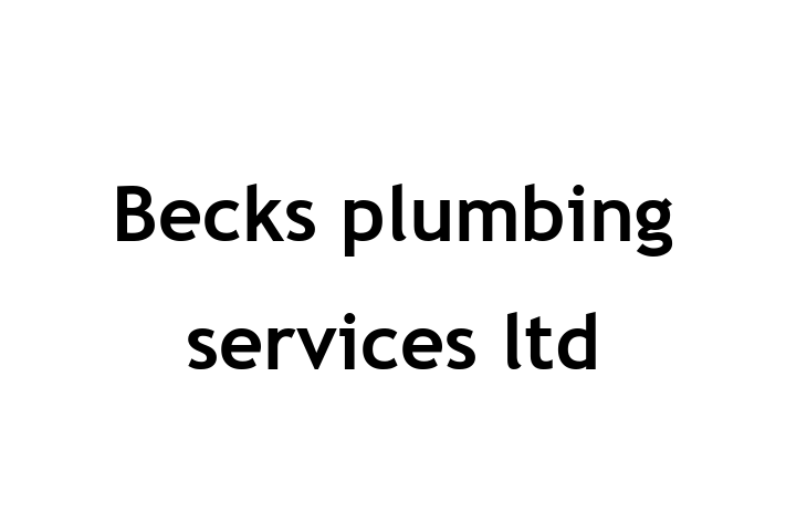 Becks plumbing services ltd