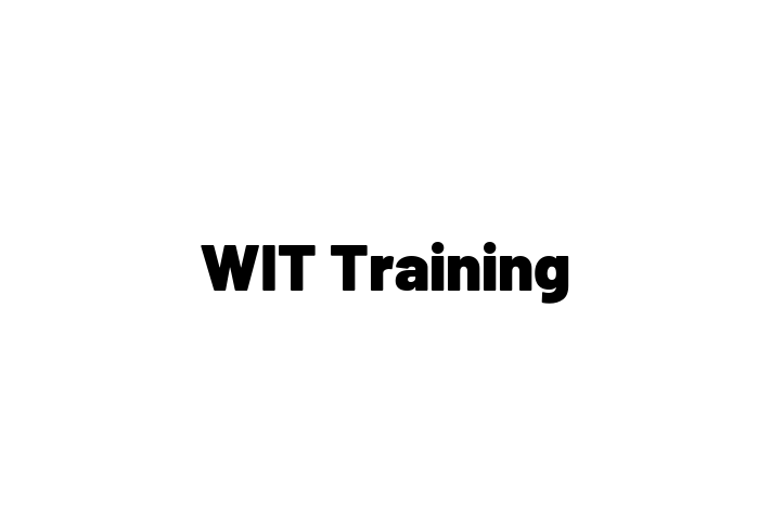 WIT Training