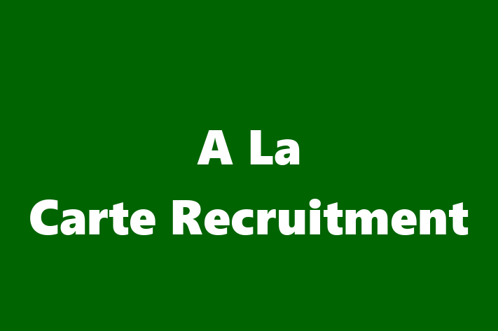 A La Carte Recruitment