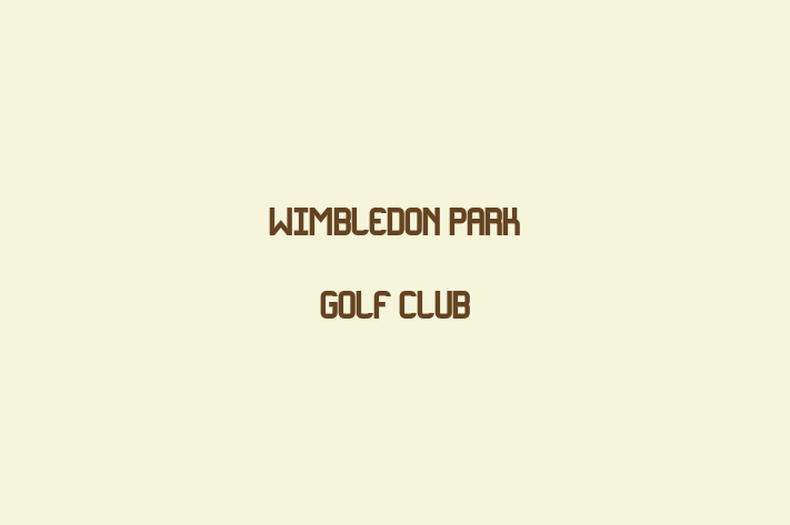 Wimbledon Park Golf Club