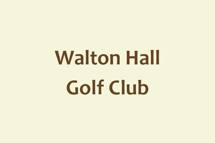 Walton Hall Golf Club