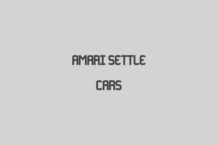 Amari Settle Cars