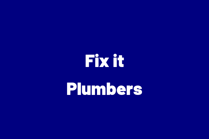 Fix it Plumbers