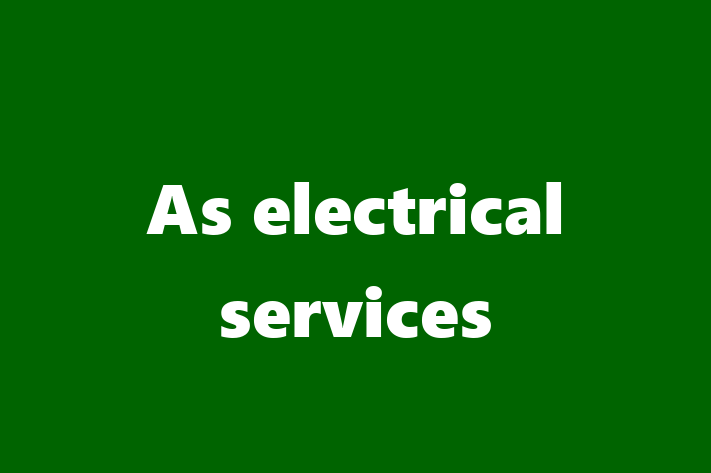 As electrical services