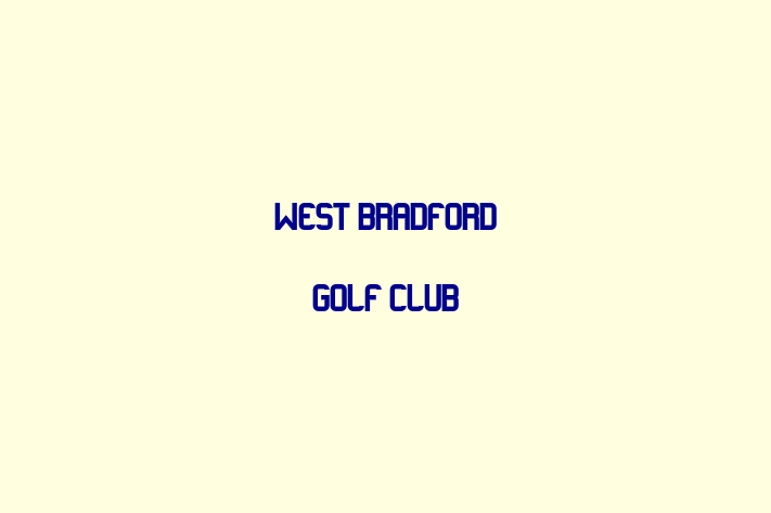 West Bradford Golf Club