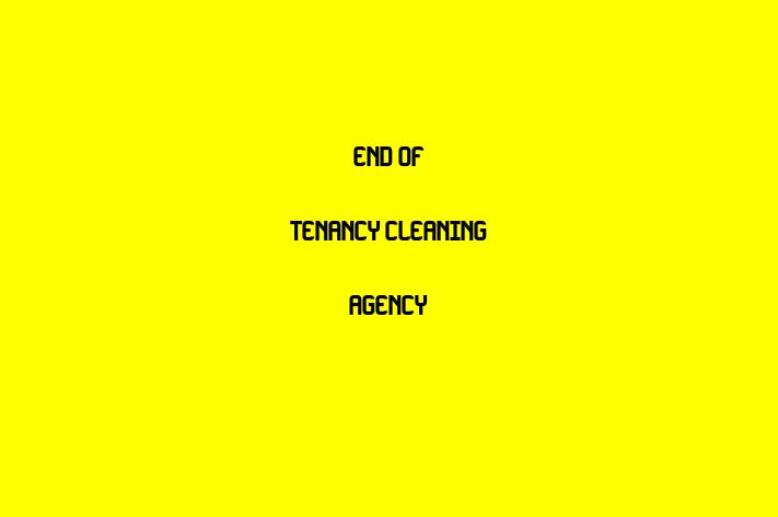 End of Tenancy Cleaning Agency